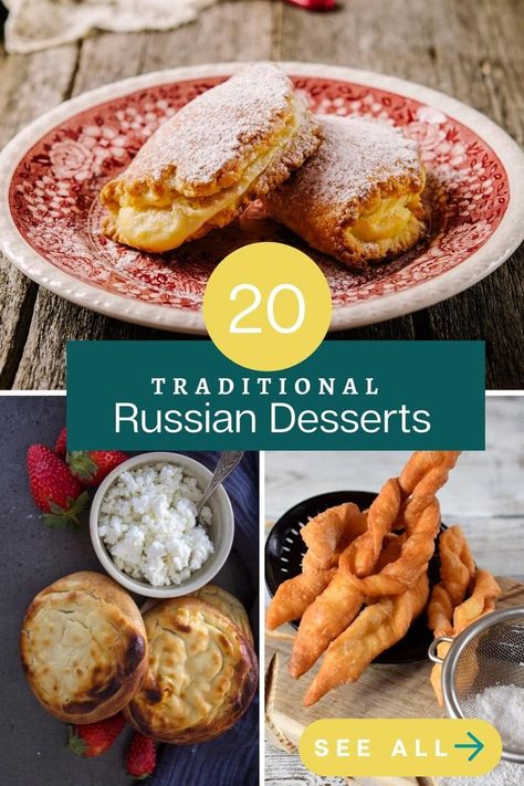 Russian Cookies, Traditional Russian Food, Traditional Desserts, Napoleon Cake, Desserts Around The World, Lithuanian Recipes, Russian Desserts, Famous Desserts, Visit Russia