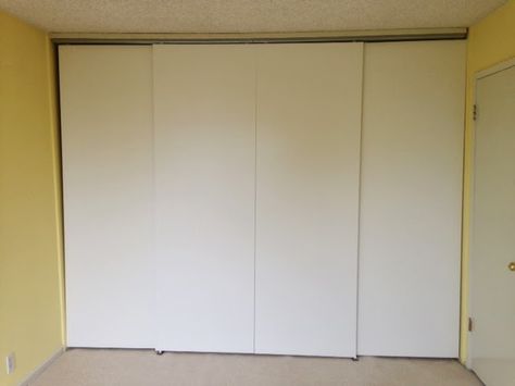 Full Height, Wall-to-Wall Sliding Bypass Doors Using HASVIK Panels | IKEA Hackers Clever ideas and hacks for your IKEA Room Divider Ikea, Ikea Sliding Door, Diy Kids Room, Kids Room Divider, Bypass Doors, Sliding Door Room Dividers, Sliding Wall, Diy Room Divider, Room Divider Doors