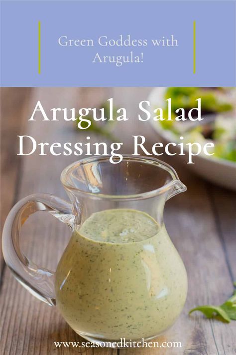 Main Salad Recipes, Green Godess Dressing, Best Arugula Salad, Beet Salad With Arugula, Arugula Salad Dressing, Main Salad, Arugula Recipes, Arugula Salad Recipes, Chicken Rice Recipes