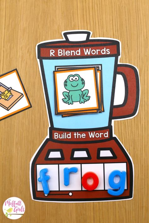 Word Sort Activities, Blends Activities, Phonics Blends, Cvc Words Kindergarten, Cvc Word Activities, Creative School Project Ideas, Cvce Words, Phonics Instruction, Beginning Readers