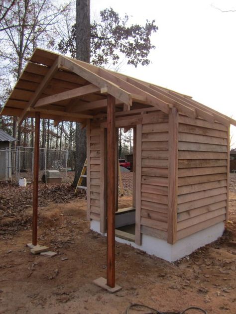 Homemade Smoker Plans, Build A Smoker, Smoker Plans, Bbq Shed, Homemade Smoker, Landscape Timbers, Off Grid House, Automotive Furniture, Outdoor Shelters