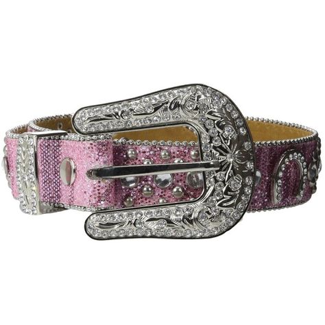 M&F Western Horseshoe Belt Women's Belts ($32) ❤ liked on Polyvore featuring accessories, belts, cowgirl belts, cowboy belt, buckle belt, western studded belts and western belts Pink Cowgirl Costume, Belt Cowgirl, Horseshoe Belt, 2000s Accessories, Cowgirl Halloween Costume, Roxie Hart, Studded Belts, Cowboy Buckle, Bling Flip Flops