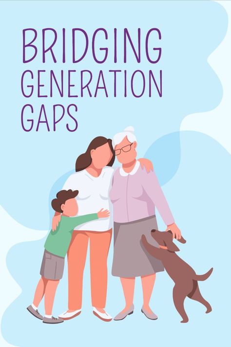 Bridging generation gaps poster flat vector template. Parenthood care. Grandmother with relatives. Brochure, booklet one page concept design with cartoon characters. Family flyer, leaflet . ZIP file contains: EPS, JPG. buy, download Poster Flat, Generation Gap, Vector Template, Flat Vector, Poster Making, Cartoon Characters, Concept Design, Vector Art, Poster Design