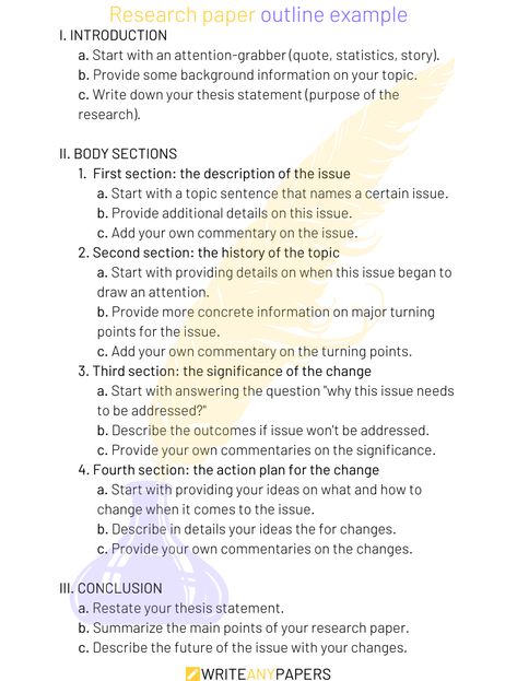 Learn How to Write a Research Paper Outline in 4 Easy Steps College Research Paper Outline, How To Write A Paper College, Reflection Essay Outline, College Paper Outline, Research Paper Format, Research Outline Template, How To Write A Good Research Paper, How To Write A Paper Quickly, How To Write A Research Paper College