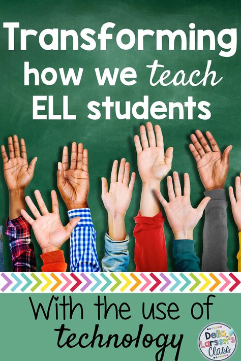 Transforming how we teach ELL students in the classroom with technology Supporting Ells In The Classroom, Ell Classroom Ideas, Ell Learners, Diverse Classroom, Esl Vocabulary Activities, Teaching Ell Students, Ell Strategies, Small Classroom, Ell Activities