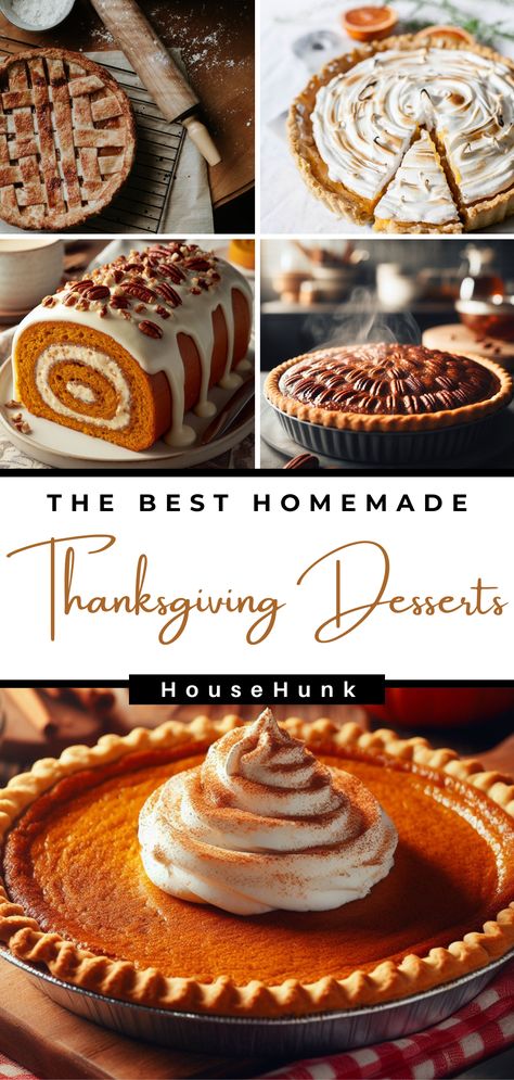 Looking for some inspiration for Thanksgiving desserts? Check out these 23 amazing Thanksgiving dessert recipes that feature pumpkin, apple, and pecan. They are all easy to make and delicious to eat. You will love these fall desserts! Cheesy Thanksgiving Recipes, Best Baked Recipes, The Best Fall Recipes, Yummy Thanksgiving Recipes, Thanksgiving Recipes Entree, Thanksgiving Desserts For Large Group, Easy Pie For Thanksgiving, Thanksgiving For Four People, Amazing Fall Desserts