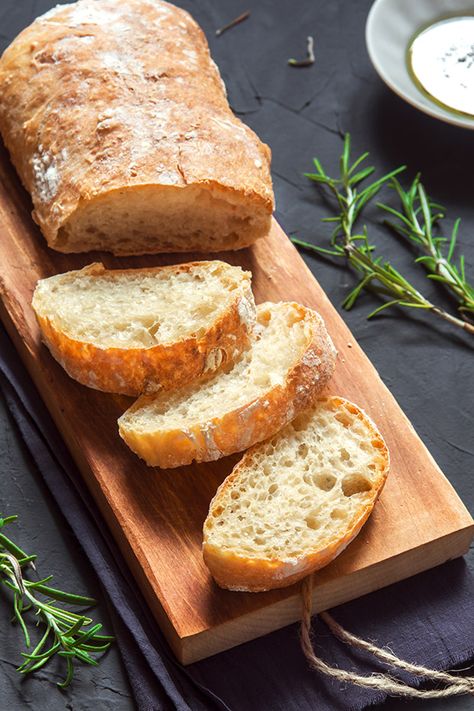 Recipe: How to bake crusty ciabatta at home - thisNZlife Low Calorie Italian, Italian Bread Recipe, Ciabatta Bread Recipe, Bakery Owner, Italian Bread Recipes, Baking For Beginners, Artisan Bakery, Bread Dough Recipe, Cake Rack