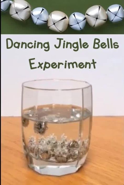 This dancing jingle bells Christmas science experiment is one of the simplest experiments to do with young students but it gets a big reaction! Click to see how to do this experiment plus over 10 more Christmas themed science & STEM activities that will keep students engaged the weeks before or after holiday break. Christmas Science Experiments For Kids, Christmas Science Activities, Christmas Science Experiments, Winter Science, Holiday Science, Christmas Science, Christmas Lesson, Science Experiments For Kids, Christmas Stem