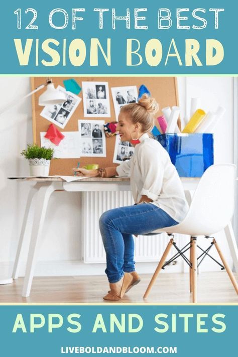 Online Vision Boards: The Nine Best Vision Board Apps and Sites for 2021 Vision Board Apps, Vision Board Maker, Vision Board App, Online Vision Board, Goal Settings, Action Planner, Free Vision Board, Vision Board Party, Digital Vision Board