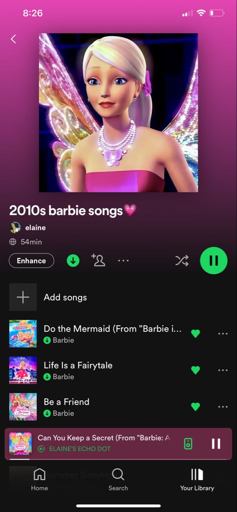 Barbie Songs Playlist, Barbie Playlist Covers, Barbie Movies Checklist, Barbie Old Movies, Barbie Playlist, Tt Emoji, Barbie Songs, Old Barbie Movies, Barbie Girl Song