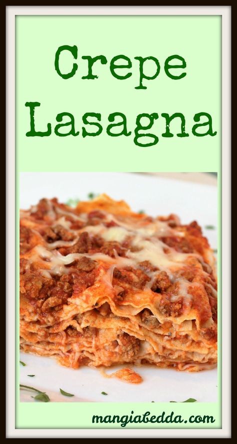 Traditional Pasta, Best Cooking Oil, Classic Lasagna, Lasagna Pasta, Italian Recipes Easy, Easy Eat, Crepe Recipes, Easy Italian, No Noodle Lasagna