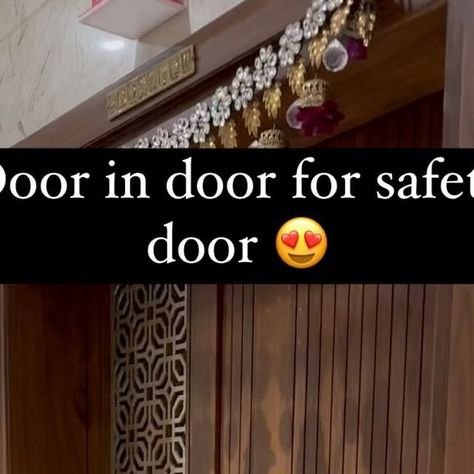 Safety Doors For Flats, Safety Door, Main Door, 2 Doors, Luxury Interior, Bed Design, Bedroom Interior, Maine, Interior Decorating