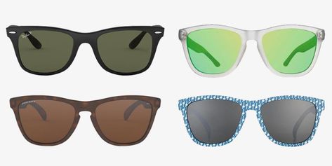 The best golf sunglasses for every face shape | GolfDigest.com Golf Sunglasses, Oversized Glasses, Big Forehead, Rimless Frames, Large Face, Athletic Looks, Long Faces, Golf Tournament, Sports Sunglasses