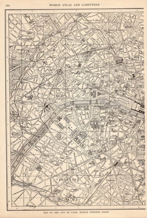 1917 Antique City MAP of PARIS Vintage Paris Street Map Gallery Wall Art Office Decor Gift for Wedding Anniversary Birthday 1018 by plaindealing on Etsy Eiffel Tower Silhouette, Paris Map Print, Vintage Paris Map, Map Gallery Wall, Map Of Paris, Travel Gallery Wall, Gift For Wedding Anniversary, France City, Vintage City