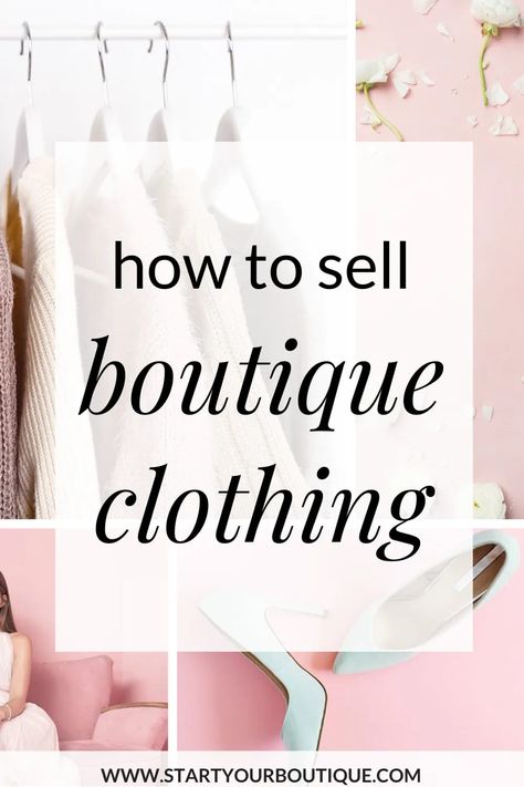 How To Take Clothing Pictures To Sell, How To Take Pictures Of Clothes To Sell Online, Selling Clothes On Instagram Bio, How To Photograph Clothes To Sell Online, How To Sell Clothes Online, Online Selling Clothes Photography, Boutique Clothing Store Design, Boutique Names Ideas, Clothing Boutique Decor