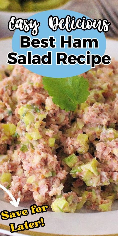 Are you on the lookout for a delicious and versatile dish that’s perfect for picnics, parties, or just a simple lunch? Well, you’re in luck! I’m here to share with you the ultimate guide on how to make the best ham salad. This savory and satisfying recipe will definitely become a go-to favorite in your kitchen.. Ham Salad Recipe Pioneer Woman, Best Ham Salad, Ham Salad Recipe, Ham Salad Sandwich, Ham Salad Recipes, Vegetable Dips, Simple Lunch, Ham Salad, Miracle Whip