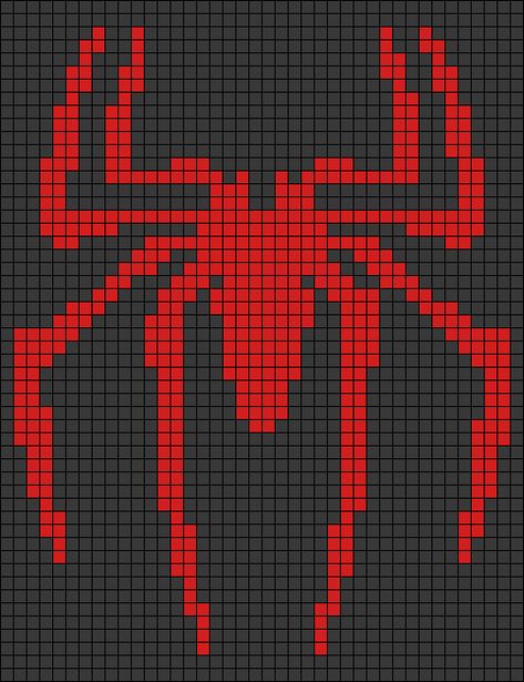 Tapestry Crochet Patterns Spiderman, Deadpool Crochet Blanket Free Pattern, Spider Man Grid Pattern, Spider Man Cross Stitch, Spiderman Grid Pattern, Spider Man Alpha Pattern, Spiderman Alpha Pattern, Spiderman Cross Stitch, Spiderman Embroidery