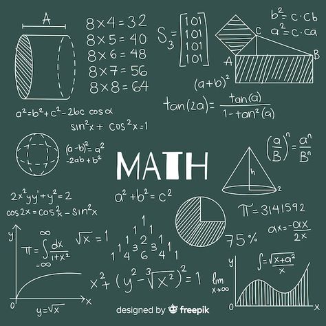 Math chalkboard background | Free Vector #Freepik #freevector #arithmetic #trigonometry #algebra #math Chalkboard Background Free, Math Chalkboard, Chalkboard Numbers, Math Wallpaper, Background Science, Math Design, School Book Covers, I Love Math, Math Notes