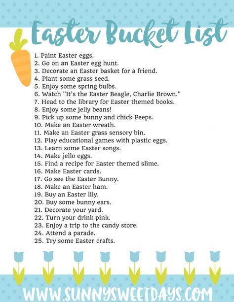 Easter Bucket List Bucket Lists Ideas, Easter Beagle, Easter Songs, Bucket List Printable, Lists Ideas, Bucket List Family, Easter Buckets, Spring Fun, Easter Egg Painting