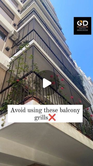 Safety Grills For Balcony, Invisible Grills For Balcony, Grills For Balcony, Traditional Balcony, Balcony Grills, Safety Grill, Balcony Grill, Balcony Design, Balcony