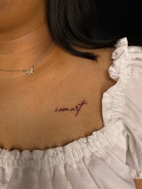 Simple Chest Tattoo Female Upper, Chest Tatoos Woman, Chest Tattoo Female Upper Words, Small Chest Tattoos Female, Chest Tattoo Female Small, Small Chest Tattoo Female, Female Chest Tattoo, Chest Tattoo Female Upper, Henna Inspo