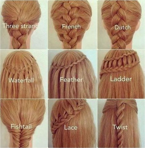 Knot Hairstyles, Different Braids, Fesyen Rambut, Types Of Braids, Peinados Faciles, Hairstyles For School, Hair Dos, Top Knot, Hair Designs