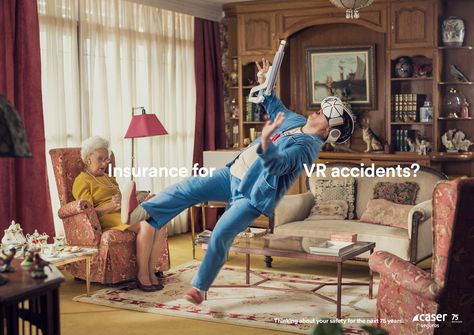 Print advertisment created by Saatchi & Saatchi, Spain for Caser Seguros, within the category: Finance. Advertisement Ideas, Copywriting Ads, Insurance Ads, Ad Photography, Ad Of The World, Music Photographer, Branded Video, Creative Advertising Campaign, Inspiration Photography