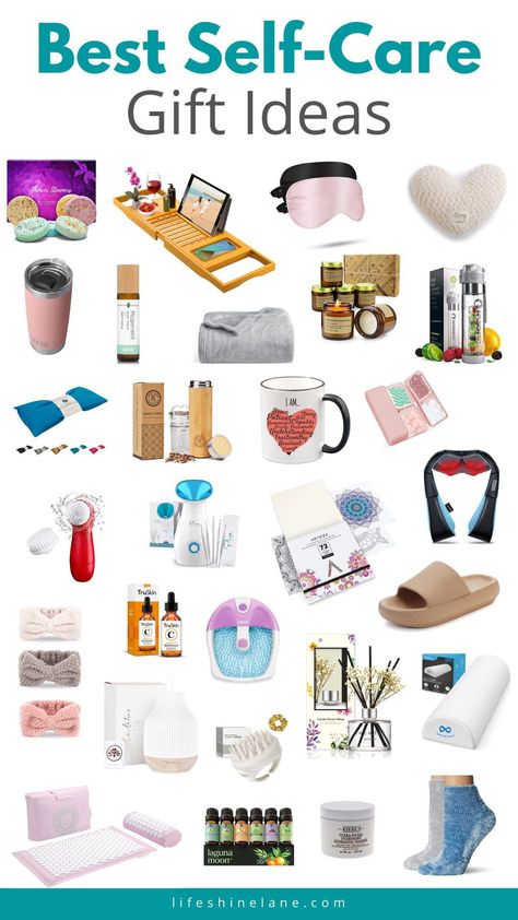 best self-care gift ideas Health Care Gift Basket, Wellness Hamper Ideas, Self Care Packages Gift Ideas, Spa Gift Bag Ideas, Beauty Small Business Ideas, Spa Self Care Gift Basket, Skin Care Basket Diy Gifts, Self Care Birthday Gift Ideas, Healing Gift Basket Ideas