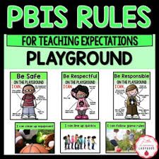 Pbis Elementary School Wide, Recess Rules, Classroom Expectations Poster, Playground Rules, Voice Level Charts, Classroom Expectations, Fire Drill, I Can Statements, School Rules