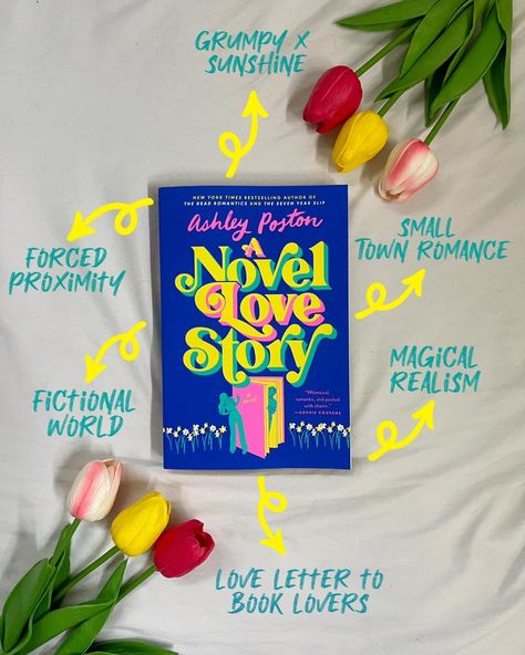 “Love was tricking yourself into doing something you didn’t want to do, because you loved the person who did. Love was a bunch of small things that added up to bigger things. Love was feeling valued. Just the way you were” Ashley Poston’s A Novel Love Story is a love letter to book lovers in every sense. It was written for everyone who has ever wanted to escape into a fictional world and for romance enthusiasts. No one does romance like Ashley Poston, and this book is no exception. She alway... Happy Ending Romance Books, Books About One Sided Love, A Novel Love Story, A Novel Love Story Ashley Poston, Best Love Story Books, Cute Romance Books, Love Story Books, Ashley Poston, Bookstore Owner