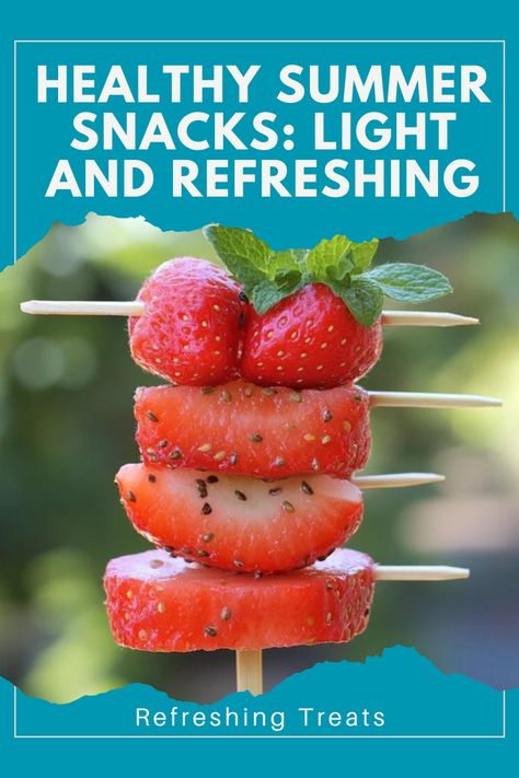 Keep it light and healthy with these refreshing summer snacks! Perfect for a quick pick-me-up on a hot day. 🍓 #LightSnacks #HealthySummerEats #FreshAndTasty #SummerInspo Summer Snack Ideas, Healthy Summer Snacks, Healthy Snacking, Light Snacks, Healthy Bites, Summer Snacks, Summer Refreshments, Healthy Summer, Quick Healthy