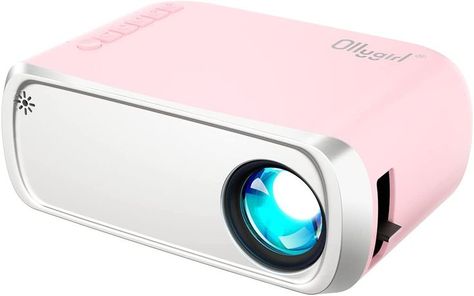 Ollygirl Outdoor Projector, LED Aesthetic Video Mini Projector for Outdoor Movies Compatible with HDMI, USB, Laptop, TV Stick, iOS and Android Phone #Projectors #Portableprojector #OllygirlOutdoorProjector #Ollygirl #OutdoorProjector #VideoMiniProjector #MiniProjector Led Aesthetic, Outdoor Movies, Phone Projector, Outdoor Projector, Best Printers, Mini Projector, Mini Printer, Movie Projector, Portable Projector