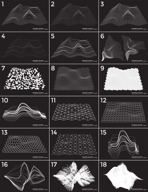 Technology Design Graphic, Architecture Design Concept, Motion Graphics Design, Vector Shapes, Technology Design, 로고 디자인, Tech Design, Data Visualization, Graphic Design Posters