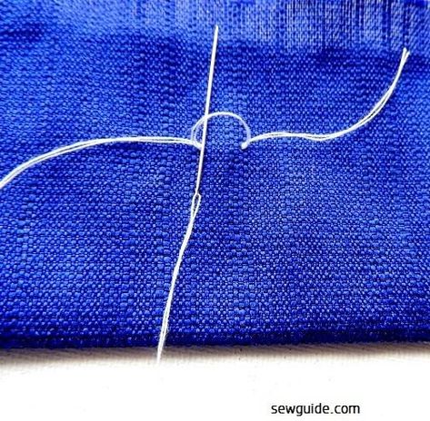 4 ways to Tie a Knot and secure your thread in Hand Stitching - Sew Guide Securing Stitch, Sewing Knot, Beginner Hand Quilting, Stitch Hacks, Pics Of Boys, Tied Quilts, Knot Thread, Knot Techniques, Heart Stitching