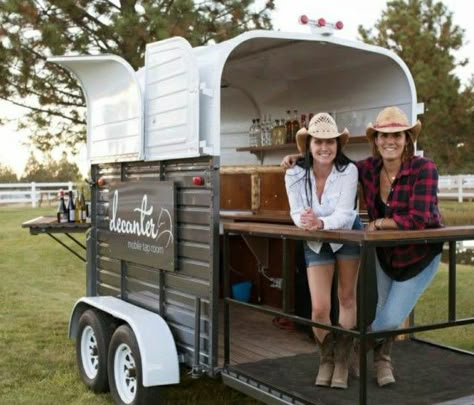 Float Bar, Wine Truck, Converted Horse Trailer, Horse Box Conversion, Horsebox Bar, Mobile Bar Cart, Horse Float, Coffee Food Truck, Bar On Wheels