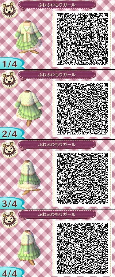 Animal Crossing New leaf QR Code dress Acnl Paths, Animal Crossing Qr Codes, Acnl Qr Codes, Motif Acnl, Autumn Palette, Animal Crossing 3ds, Leaf Animals, Ac New Leaf, Animal Crossing New Leaf