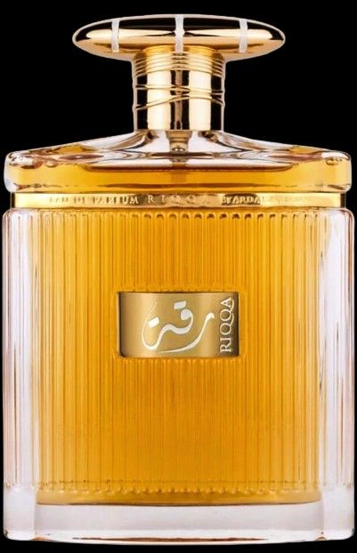 Riqqa by Ard Al Zaafaran Perfumes. Top notes: Cognac. Middle notes: Cinnamon, Tonka Bean, Oak. Base notes: Praline, Vanilla Sandalwood. Ard Al Zaafaran, Vanilla Sandalwood, Steam Distillation, Islamic Culture, Bitter Orange, Tonka Bean, Cognac, Cinnamon, Vanilla