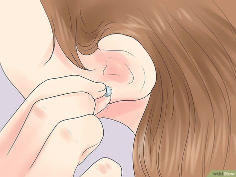 How to Take Care of Pierced Ears (with Pictures) - wikiHow Infected Ear Piercing, When To Clean, Ear Piercing Care, New Ear Piercing, Getting Your Ears Pierced, Ear Peircings, Cleaning Your Ears, Ear Lobe Piercings, Ears Pierced