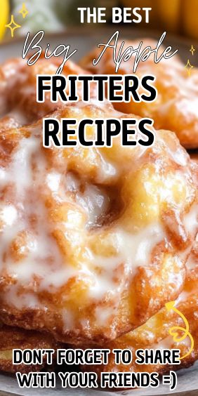 Easy Big Apple Fritters Recipe Big Apple Fritters, Easy Apple Fritters Recipe, Apple Fritters Recipe, Mexican Cornbread Recipe, Best Pumpkin Pie Recipe, Cinnamon Glaze, Peach Dessert, Dessert Pie Recipes, Apple Fritter Bread