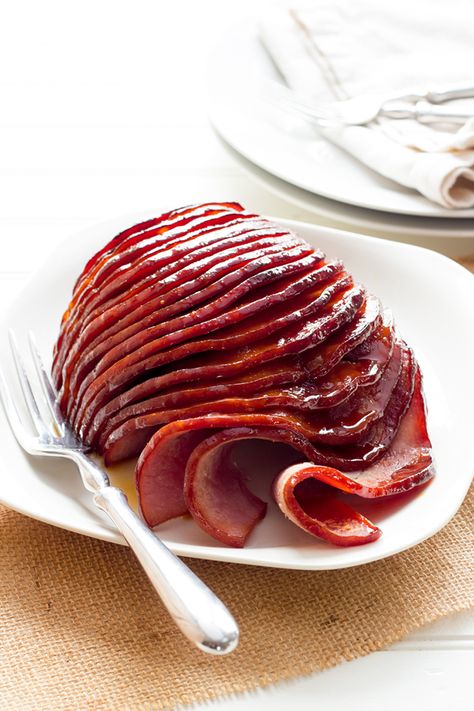 Pineapple Honey Glazed Ham, Honey Ham Glaze Recipe, Slow Cooker Ham Recipes, Ham Glaze Recipe, Honey Glazed Ham, Slow Cooker Ham, Glazed Ham, Xmas Dinner, Ham Glaze