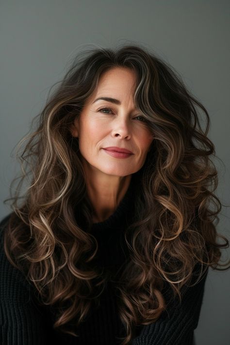 Medium Length Curls, Grey Hair Inspiration, Hairstyles For Women Over 60, Long Curls, Chic Hairstyles, Short Curly Hair, Long Curly Hair, Elegant Hairstyles, Curly Hairstyles