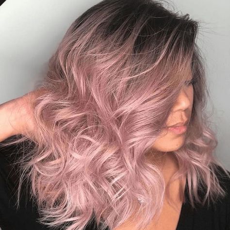 Top 20 Brown To Pink Balayage Hair Color Ideas To Try Pink Toner For Blonde Hair, Blush Hair, Pink Blonde Hair, Color Formulas, Hair Color Rose Gold, Hair Color Formulas, Blush Pink Color, Gorgeous Hair Color, Hair Color Pastel