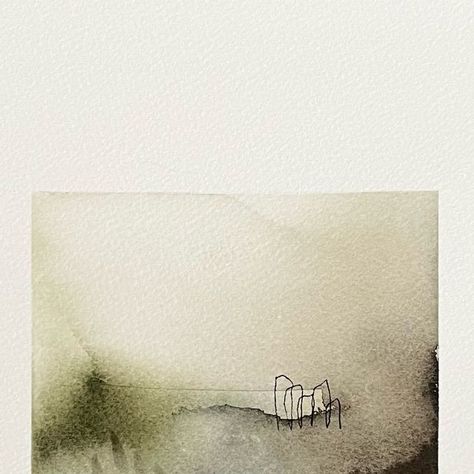 Céline on Instagram: "SOLD  New collection of serene abstract landscapes available now!   Misty dawn is a series of minimalist watercolors with soft transitions in a muted color palette. Watercolor and ink on cold pressed watercolor paper, size 20x20 cm.   _____________________ #landscape #minimalistart #minimalistlandscape #watercolorlandscape #simplelandscape  #originalpainting #shopart #artforsale #contemporaryart #artforthehome #artwork #modernart #artforhome #watercolor #akvarell #watercolourart  #watercolorart #abstractwatercolor #abstraktakvarell #abstractart #abstractpainting  #modernwatercolor #artgallery  #akvarellmålning #konst #konstnär #watercolorartist #konsttillsalu" Color Palette Watercolor, Misty Dawn, Minimalist Watercolor, Art Watercolour, Minimalist Landscape, Muted Color Palette, Abstract Landscapes, Watercolor Artist, Cold Pressed