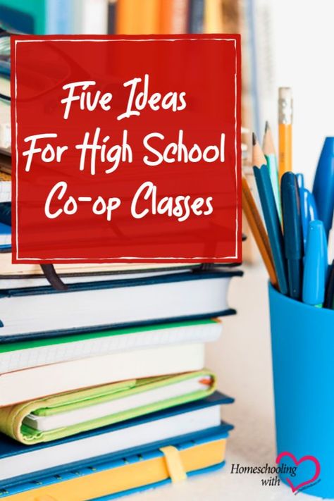 Homeschooling high school can be daunting, but an amazing co-op group can make it much easier! Check out these fun ideas for high school co-op classes. #homeschoolinghighschool #homeschooling #homeschool Homeschool Co Op Class Ideas, Homeschooling High School, Homeschool Coop, Farm Lessons, Homeschool Hacks, Online High School, Shop Class, Homeschool Inspiration, Homeschool Encouragement