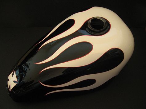 Pinstriping - Sportster Tank | Flickr - Photo Sharing! Gas Tank Paint, Buell Motorcycles, Harley Davidson Helmets, Custom Motorcycle Paint Jobs, Harley Davidson Tattoos, Bike Tank, Harley Davidson Baggers, Motorcycle Paint Jobs, Harley Davidson Art