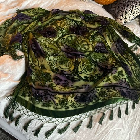 Never Worn. No Tags. New! Green Witch Fashion, Whimsigoth Plus Size, Green And Purple Outfit, Whimsigoth Outfits, Green Goth, Raine Whispers, Whimsigoth Aesthetic, Whimsical Goth, Whimsical Bedroom