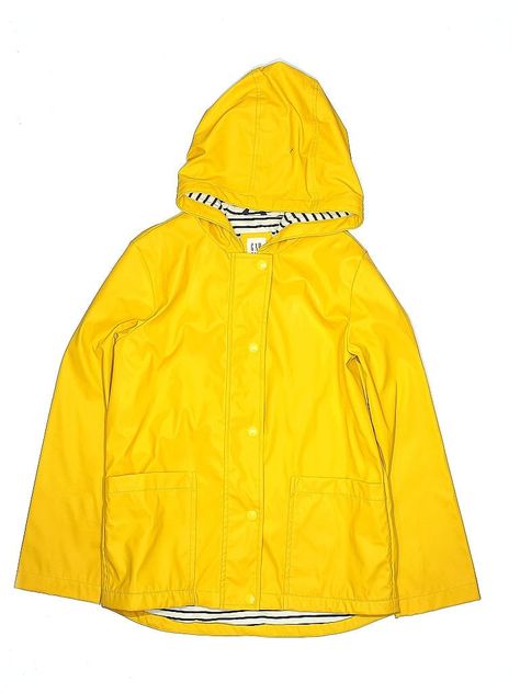 Gap Kids Raincoat Size: X-Large Jackets & Outerwear - used. 100% POLYESTER, Solid | Gap Kids Raincoat: Yellow Solid Jackets & Outerwear - Size X-Large Raincoat Kids, Clothes Winter, Yellow Raincoat, Gap Kids, Character Outfits, Outerwear Jackets, Winter Outfits, Baby Clothes, Gap