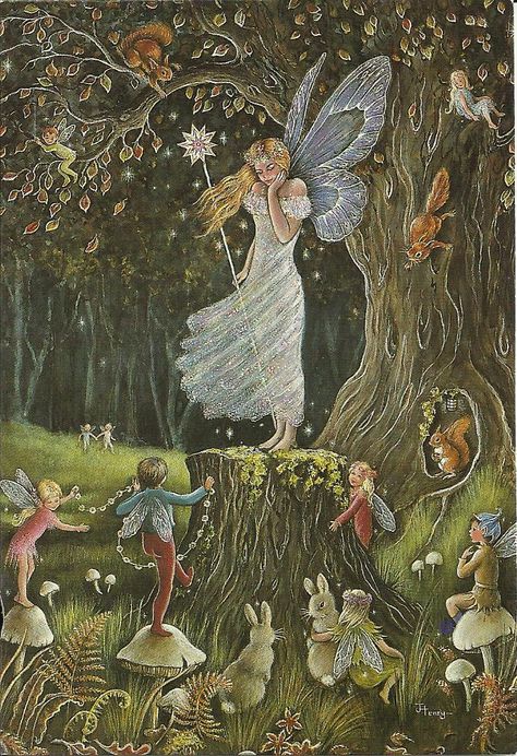 Jean and Ron Henry, "Queen of the Fairies" Queen Of The Fairies, The Fairy, In The Woods, Queen, Animals, Art