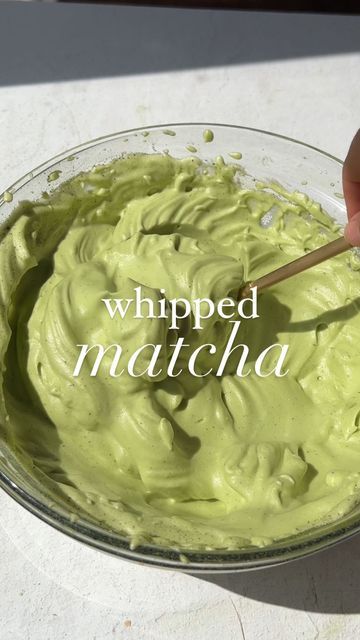 Whipped Matcha, Carleigh Bodrug, Matcha Recipe, Matcha Latte, Matcha, Easy Meals, On Instagram, Instagram