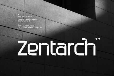 Zentarch is a modern minimalist font that has smooth curves and a visual style a can embodies charm and elegance in every lettering, making your work look stunning and attractive. A versatile font that works in both uppercase and lowercase sizes, suitable for a wide variety of projects such as a display font for heading, […] Get your free download of the Zentarch Font now at FreeFontDL - Free Font Download! Modern Free Fonts, Corporate Fonts, Typography Ideas, Free Font Download, Minimalist Font, Modern Sans Serif Fonts, Visual Style, Minimalist Layout, Display Fonts